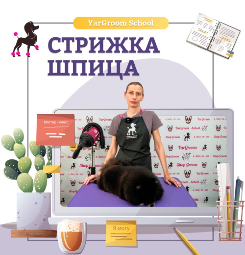 On-line мастер-класс "Шпиц"